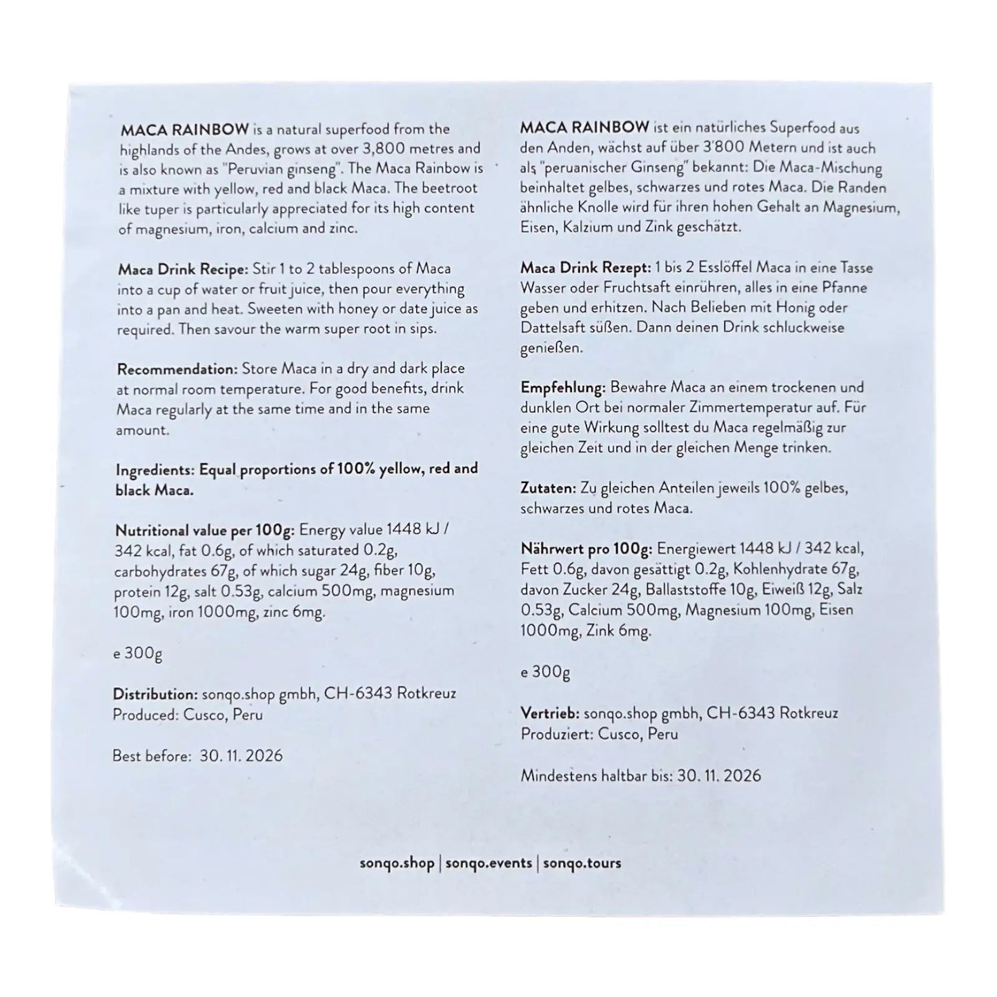 Pachamama Maca Rainbow