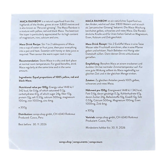 Pachamama Maca Rainbow